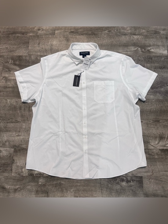 Mizzen+Main Other - Mizzen+Main NWT Mens Trim Leeward Short Sleeve White Dress Shirt Sz. XXL